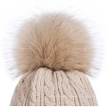 Soft Stretch Cable Knit Beanie Winter Beanie Hat